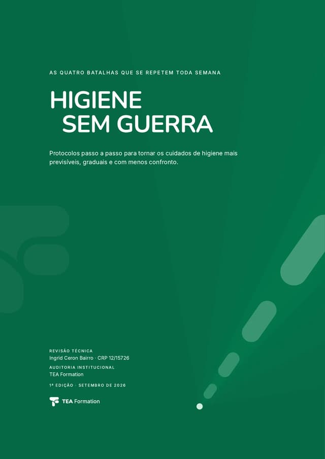 Capa do e-book Higiene Sem Guerra.